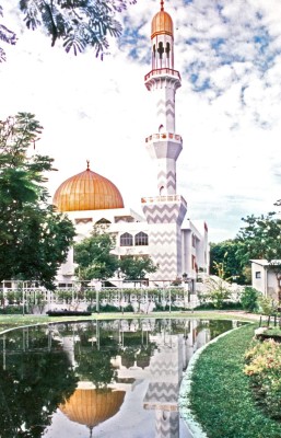 މައުމޫން ލޯބިން ބިނާކުރެއްވި އިސްލާމީ ލޭންޑްމާކަށް 40 އަހަރު