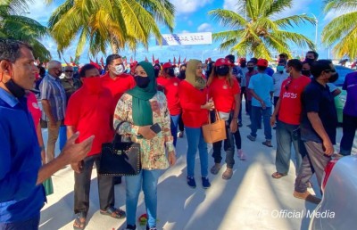ޖޭޕީއަށް މެންބަރުން އިތުރުކުރަން ނަހުލާ އިސްވެ ރަށްރަށަށް، ވިދާޅުވީ ދަތުރުތައް ގިނަކުރަންޖެހޭ ކަމަށް