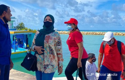 ޖޭޕީއަށް މެންބަރުން އިތުރުކުރަން ނަހުލާ އިސްވެ ރަށްރަށަށް، ވިދާޅުވީ ދަތުރުތައް ގިނަކުރަންޖެހޭ ކަމަށް
