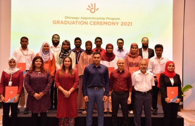 ދިރާގު އެޕްރެންޓިސްޝިޕް ޕްރޮގްރާމް: މިއަހަރު 17 ބައިވެރިން ގްރެޖުއޭޓްވި