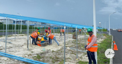 ހައިވޭ މެދުގައި މާ ބުރަކޮށް މި ކުރަނީ ކޮން މަސައްކަތެއް؟