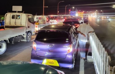 ސައިކަލުން ޖެހި އެކްސިޑެންޓްވުމުން ފިލައިފި!