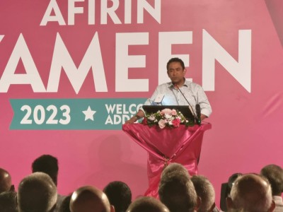 ގަމަކީ ހަމައެކަނި އެއާޕޯޓް ހިންގަން އޮންނަންވީ ތަނެއް ނޫން: ޔާމީން
