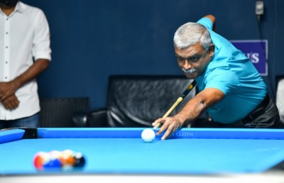 ގައުމީ މުބާރާތަކީ ބިލިއާޑުގެ ކުރިމަގަށް އެޅި ބިންގަލެއް: ނާސިފް