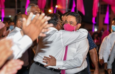 ނުފޫޒު ފޯރުވުނު ނަމަ ސަރުކާރުން އަޅުގަނޑު މިނިވަނެއް ނުކުރާނެ: ޔާމީން