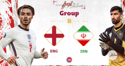 World Cup ge dhevana match ge live blog:  Iran 1 - 6 England