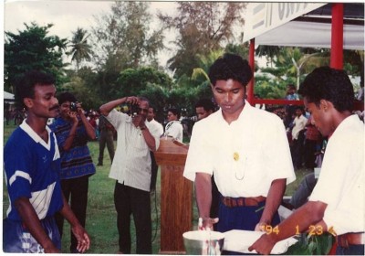 ނައިބު ރައީސްއަކަށް ވަޑައިގެންނެވީ ފުޓްބޯޅައިގެ މަގުން!