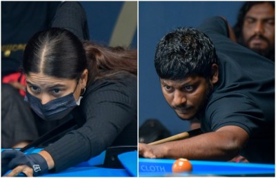 ލިޓަސް ގައުމީ ބިލިއާޑް މުބާރާތް: ފުރަތަމަ ގައުމީ ޗެމްޕިއަނުންނަކީ ފަޔާޒާއި  ދީނާ