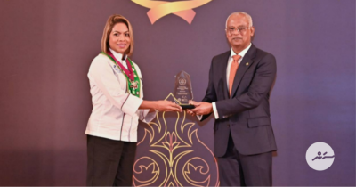 ޝެފުންގެ އަގުވަޒަންކޮށް ފުރަތަމަ ފަހަރަށް ދިން އެވޯޑް 36 ޝެފަކަށް!