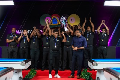 ގައުމީ ބިލިއާޑް މުބާރާތް: އީގަލްސް ފަހަތަށް ޖައްސާ ޗެމްޕިއަންކަން ސިފައިންނަށް