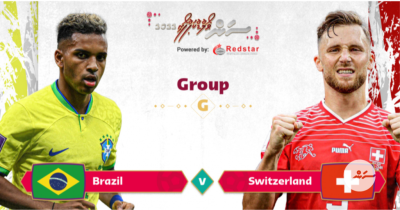 World Cup ge 31 vana match ge live blog: Brazil 1 - 0 Switzerland