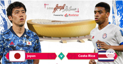 World Cup ge 25 vana match ge live blog: Japan 0 - 1 Costa Rica