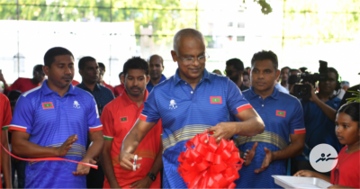 ރާއްޖޭގައި މިހާތަނަށް ހެދި އެންމެ ބޮޑު ޓީޓީ ހޯލް ރައީސް ހުޅުއްވައިދެއްވައިފި