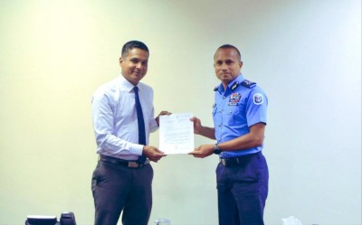 އިންޓަޕޯލްގައި ޚިދުމަތް ކުރުމުގެ ފުރުސަތު ޗީފް އިންސްޕެކްޓާ ރިލްވާން ޝަރީފަށް