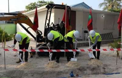 ކުނބުރުދޫގެ ފެނާއި ނަރުދަމާގެ މަސައްކަތް ފަށައިފި