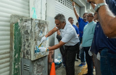 ކުންފުނިން ހިދުމަތްދޭ ތަންތަނާއި ކަރަންޓު ފޮށިތައް ސާފުކުރަން ސްޓެލްކޯއިން ނުކުމެއްޖެ