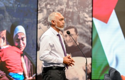 އިޒްރޭލާ ދެކޮޅަށް ދުނިޔޭގެ ފުރިހަމަ ބާރު ބޭނުންކުރަން ރައީސް ގޮވާލައްވައިފި