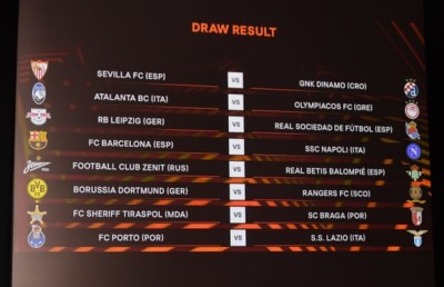 ޔޫރޮޕާ ލީގުގައި ބާސެލޯނާ އާއި ނަޕޯލީގެ ކުރިމަތިލުމެއް