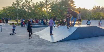 ސެންޓްރަލް ޕާކުގެ ސްކޭޓް ކުރާ ސަރަހައްދު ކުޑަކުދިންނަށް ނުރައްކަލަކަށް!