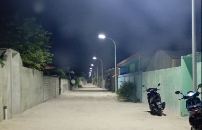 އިތުރު ލައިޓް ހަރުކޮށް ހަނިމާދޫ އަލިކޮށްލައިފި