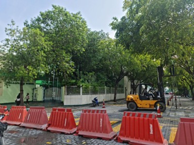 އަމީނީ މަގު ހެދުމުގެ މަސައްކަތް އަލުން ފަށައިފި