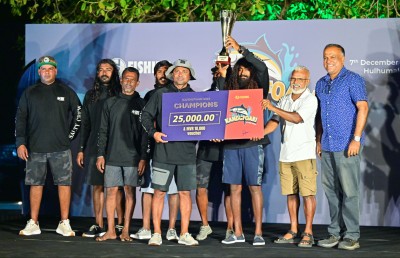 ސޮނީ ފިޝިންގެ "ކަނޑުފޯރި" ކާމިޔާބުކަމާ އެކު ނިންމާލައިފި