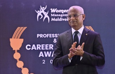 ކުރިއެރުން ލިބޭނީ ސިޔާސަތު ކަނޑައެޅުމާއި ހިންގުމުގެ ދާއިރާގައި އަންހެނުން އިތުރުކޮށްގެން: ރައީސް