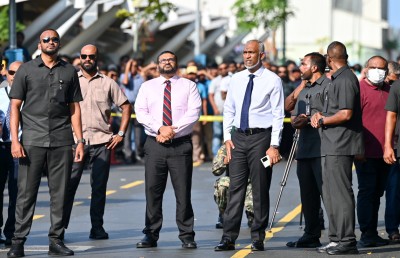 މީހުން ސަލާމަތްކޮށް ނިމުނުއިރު އަލިފާންގަނޑު އޮތީ ފެތުރިފައި: ޣައްސާން