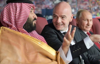 2034 ގެ ވޯލްޑް ކަޕް ސައޫދީ އަރަބިއްޔާގައި ބާއްވަން ފީފާ އިން ނިންމައިފި