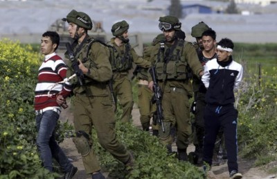 ފަލަސްތީނުގެ އަންހެން އަސީރުންނަށް ޔަހޫދީ ސިފައިން ގޯނާކުރަނީ