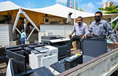 ރޯވި އިމާރާތުގައި، މާލޭ ސިޓީ ކައުންސިލުން ދިން ހިދުމަތްތައް ހުޅުމާލެ އަށް