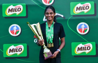 ޑަބަލް ރެކޯޑާ އެކު ގްރޯން ޕްރީގެ އެއްވަނަ އެތުލީޓަކަށް ޖައިޝާ