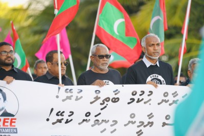 ޔާމީން މިނިވަންކުރުމަށް ގޮވާލައި ގިނަ ބަޔަކާއެކު ޕީޕީއެމުން މަގުތަކަށް