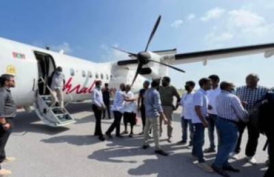 ޗަމްޕާ ބްރަދާސްގެ މަޑިވަރު އެއާޕޯޓަށް ޓެސްޓް ފްލައިޓް ޖައްސައިފި