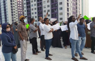 ހިޔާ ފްލެޓްތަކުގެ ފިނިޝިން މުއްދަތު އިތުރު ނުކުރާތީ މުޒާހަރާކޮށްފި