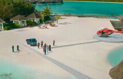 ޕުޝްޕާ ރާއްޖެ އައި، ހަމީދާ ބައްދަލުކުރީ ސަން ސިޔާމް އޮޅުވެލީގައި