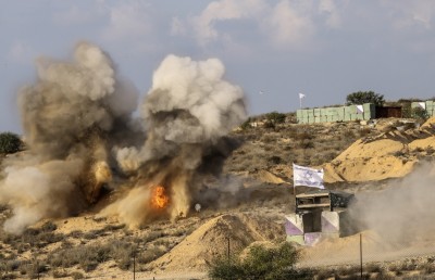 އިޒްރޭލުން ގާޒާ އަށް ވަރުގަދަ ހަމަލާތަކެއް ދީފި