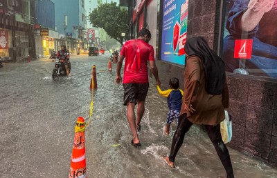މަގުތަކުގައި ފެން ހިނދި އާއްމު ހާލަތަށް ބަދަލުވަންދެން ބަރު އުޅަނދު ނުދުއްވަން އެދިއްޖެ