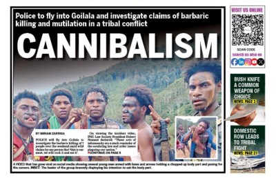 ޕަޕުއާ ނިއު ގިނީގައި "މިނިމަސް ކަނިކޮށް" ފޮޓޯތަކެއް