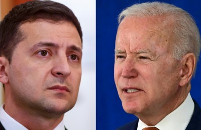 ރަޝިޔާއިން ޔޫކްރޭނަށް ހަމަލާ ދީފިނަމަ ވަރުގަދަ ރައްދެއް ދޭނަން: ބައިޑެން