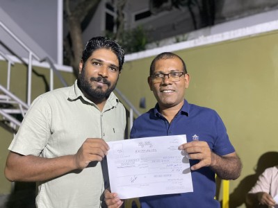 ނަޝީދުގެ 'ފިކުރެއްގެ ދިރުން' ގޮތްޕަށް ތާއީދު ފޯމު ފުރަނީ