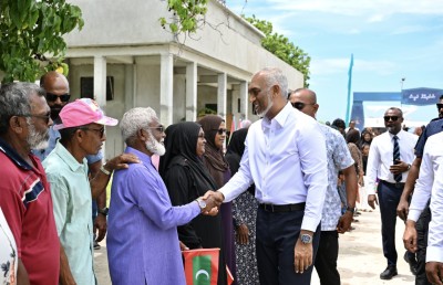 ކަނޑުހުޅުދޫގެ ތަރައްގީއަށް ގިނަ ކަންތައްތަކެއް ކޮށްދިނުމަށް ރައީސް ވައުދުވެ ވަޑައިގެންފި
