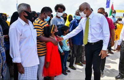 މާލެ ތޮއްޖެއްސުން ހުއްޓުވޭނެ، ހައްލަކީ ރާއްޖެ ގުޅާލުން: ރައީސް