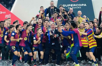 ފަސް ލަނޑުން ރެއާލް ބަލިކޮށް ބާސާގެ ސުޕަ ކަޕް ކާމިޔާބު؛ "ގަބޫލުކުރަން ވެސް ދަތި"