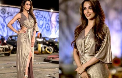 މަލައިކާގެ ހައި ހީލްސްތަކާއި ހެދުންތައް ލާނެ އަންހެން ދަރިއަކު ނެތުމުން ދެރަވެފައި