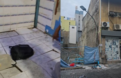 މާލޭގައި ގެއެއް އިމާރާތްކުރަނިކޮށް ޖެހިގެން ހުރި ގެއިން ބައެއް ގަނބައިގެންފި