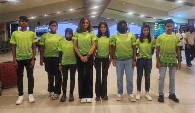 ނަސީރު އެކަޑަމީގެ ޖޫނިއާ 8 އެތްލީޓަކު އިތުރު ތަމްރީނު ހޯދުމަށް ލަންކާއަށް ފުރައިފި