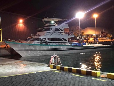 70 ޓަނު މަސް އެއް ދުވަހުން ބާނައި ޓީއެސް ލައިން ދޯނިން ރެކޯޑް ހަދައިފި