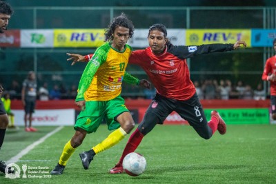 ގޯލްޑެން ފުޓްސަލް ޗެލެންޖު 2023: ގަމާއި ވާދޫގެ ގަދަހިފުމަށް ހަމަހަމަ ނިމުމެއް