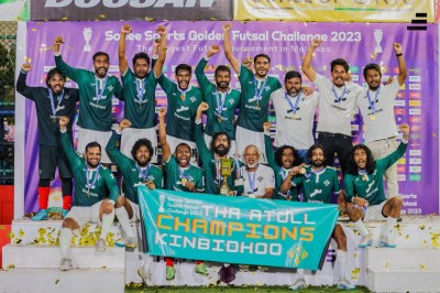 އެންމެ ފަހުގެ ޗެމްޕިއަން ތިމަރަފުށި ބަލިކޮށް ކިނބިދޫ ތަށި އުފުލާާލައިފި